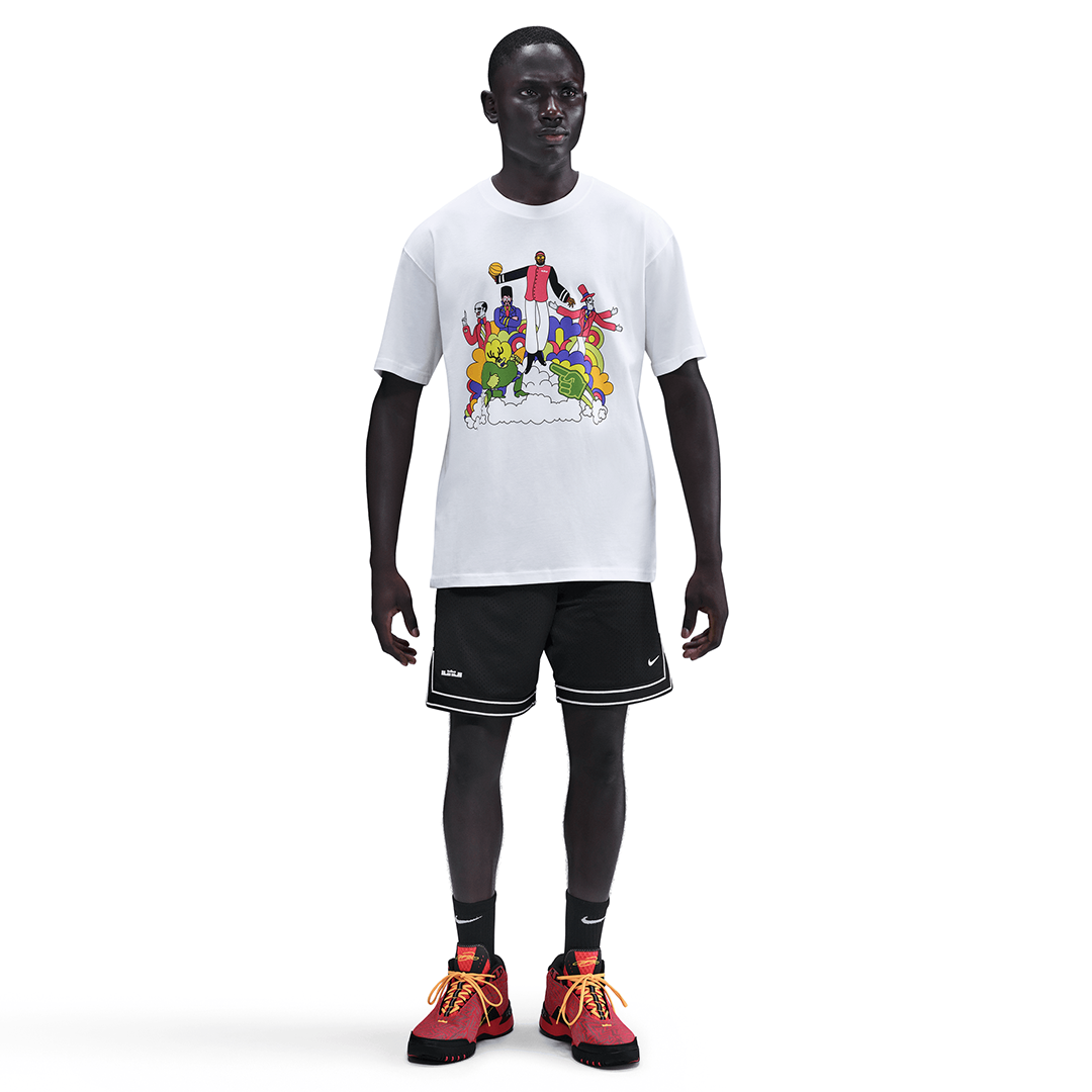 Nike Lebron Tee - 'Heat Wave'