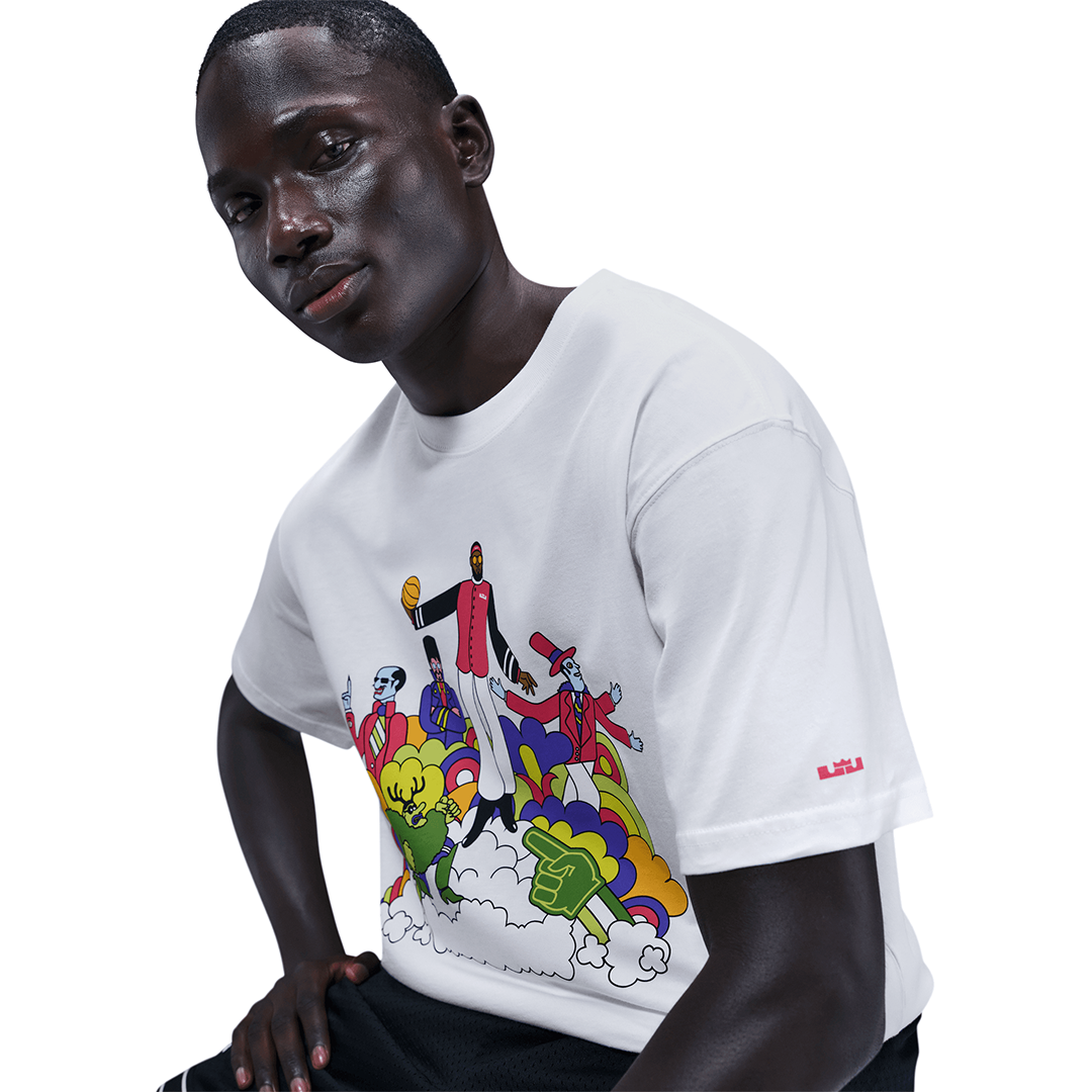 Nike Lebron Tee - 'Heat Wave'
