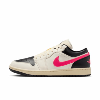 WMNS Air Jordan 1 Low - 'Pale Ivory/Racer Pink'