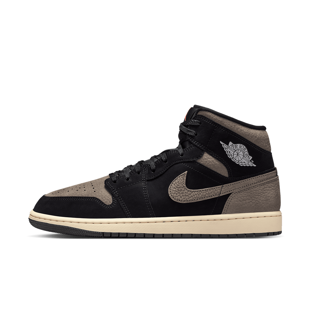 Air Jordan 1 Mid SE - 'Black/Olive Grey' - Kicks Lounge