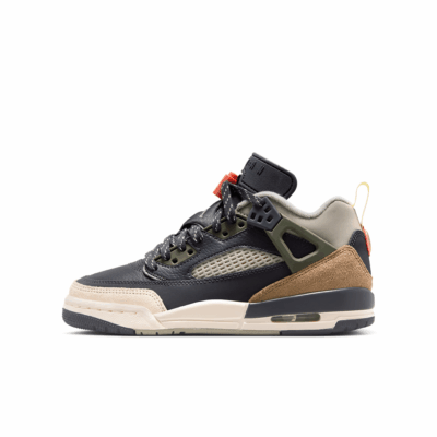 GS Air Jordan Spizike Low - 'Anthracite/Spruce Fog'