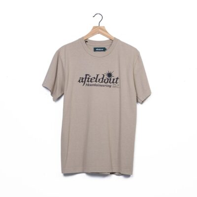 AFIELDOUT Sunrise Tee - 'Sand'