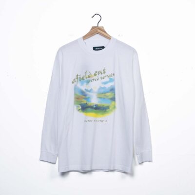 AFIELDOUT Terrain L/S Tee - 'White'