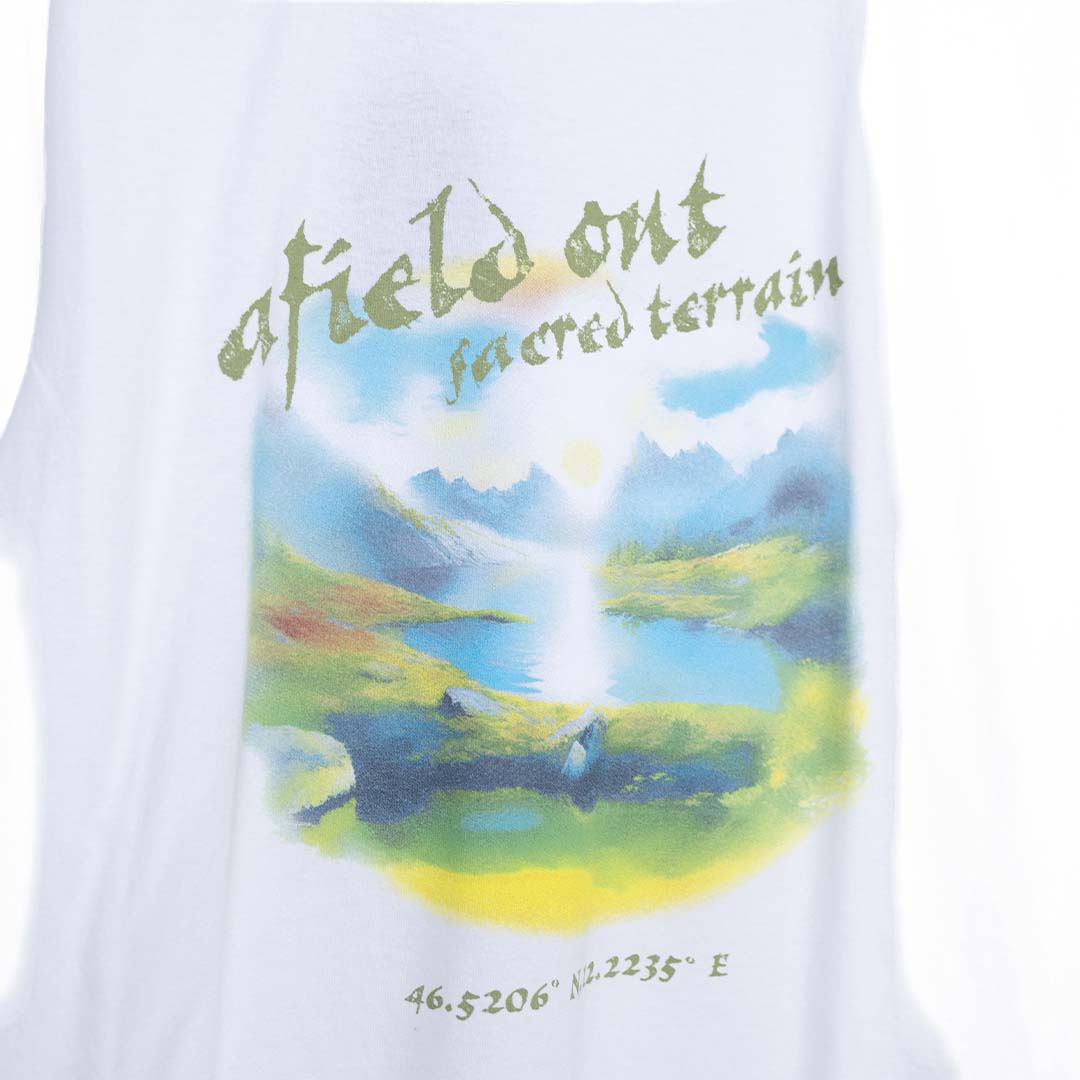 AFIELDOUT Terrain L/S Tee - 'White'