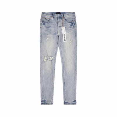 Purple Three Year Light Denim – 'Light Indigo'