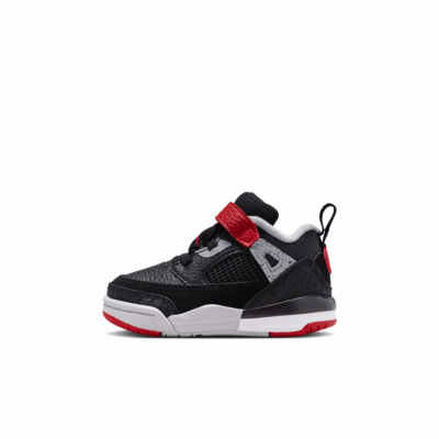 TD Air Jordan Spizike Low - 'Black/Gym Red'