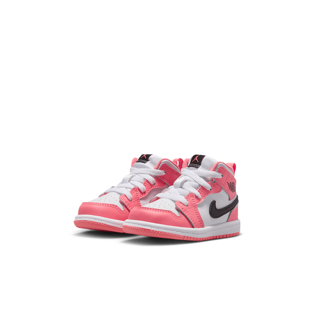 TD Air Jordan 1 Mid - 'Pink Glaze/Black' DQ8425-602