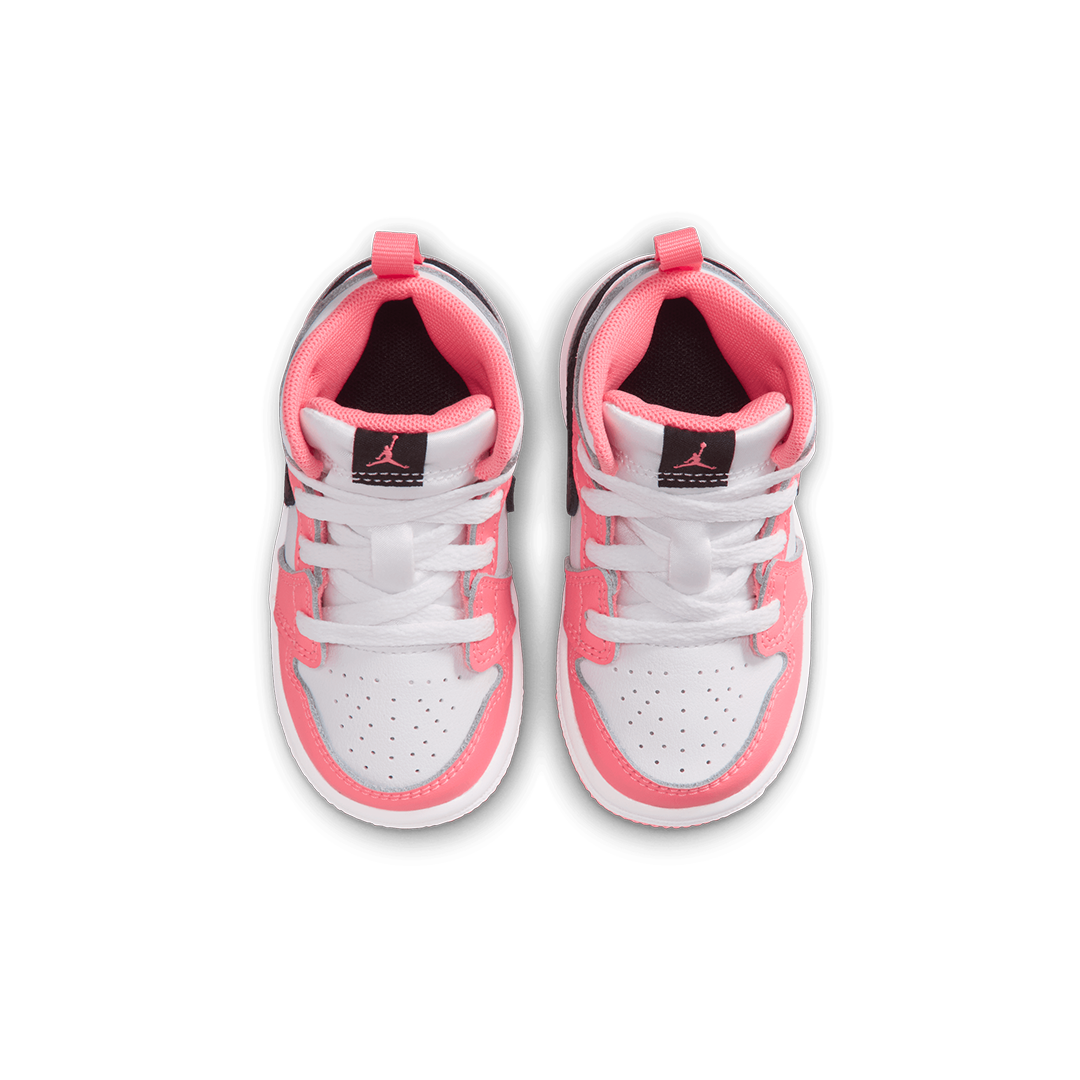 TD Air Jordan 1 Mid - 'Pink Glaze/Black' DQ8425-602