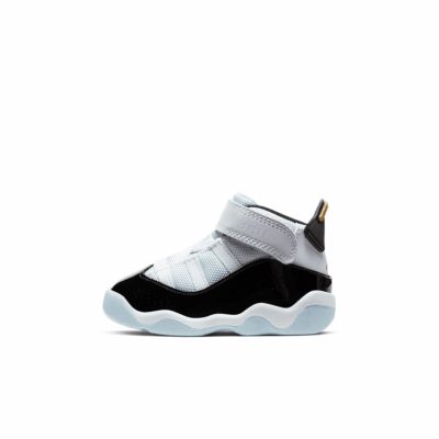 TD Air Jordan 6 Rings - 'White/Metallic Gold'