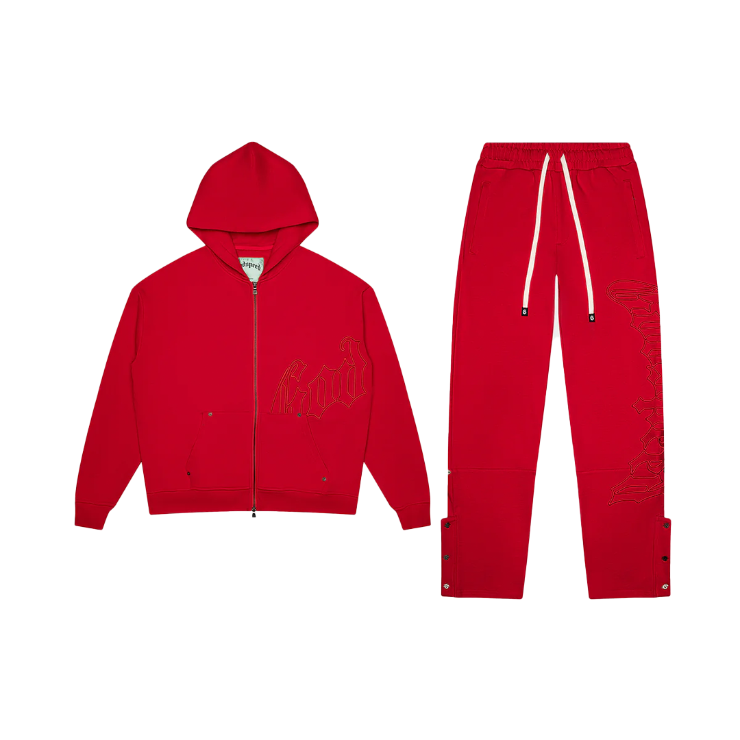 Godspeed OG Logo Sweatsuit - 'Red'