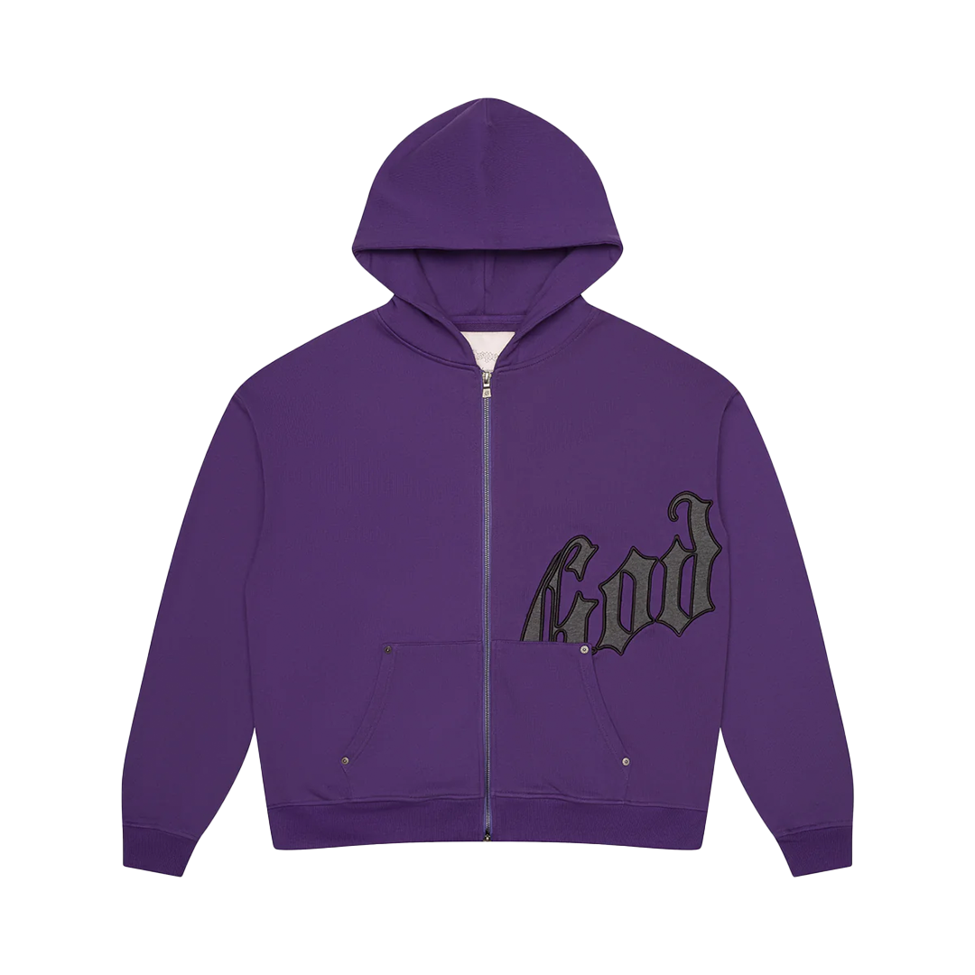 Godspeed OG Logo Sweatsuit - 'Purple/Grey'