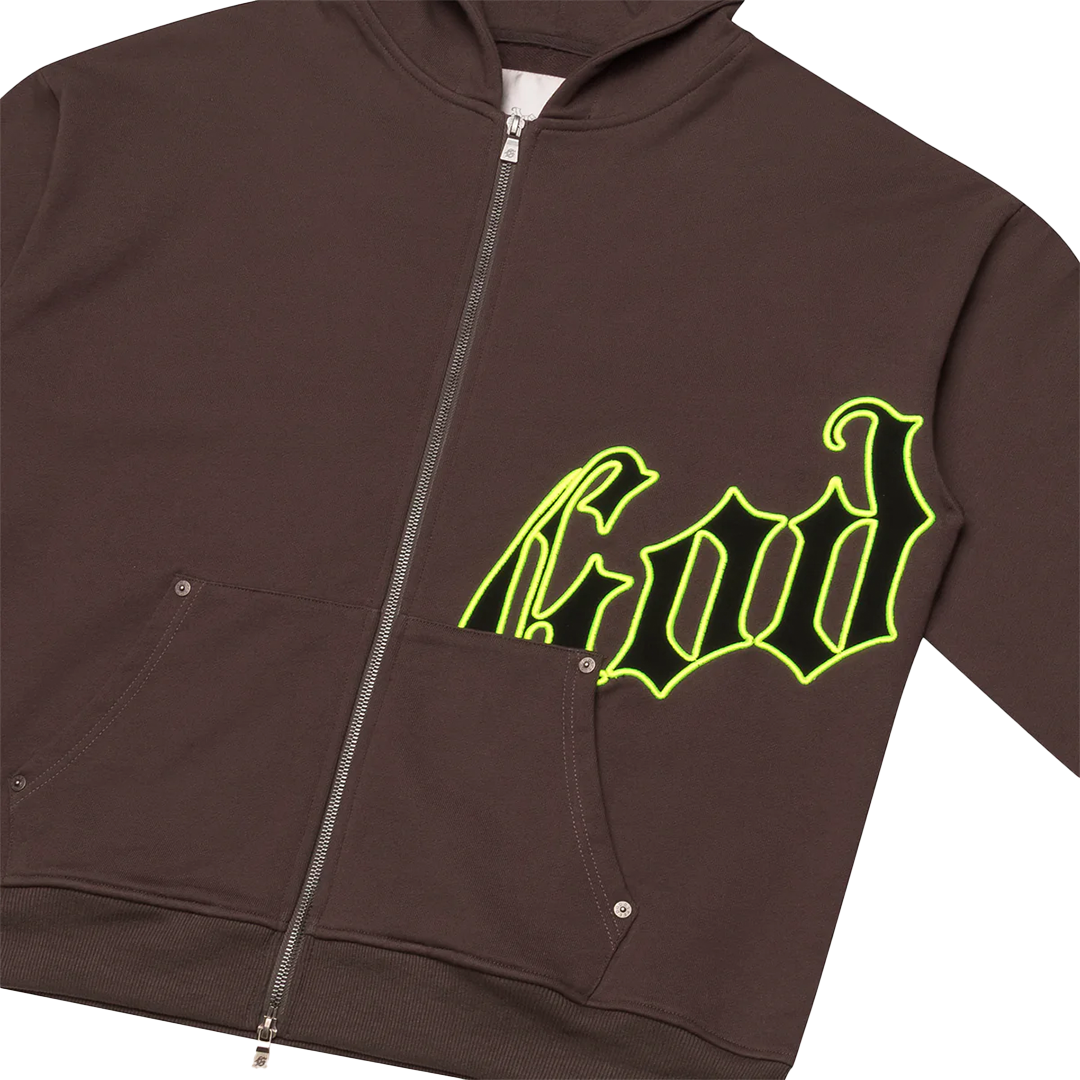 Godspeed OG Logo Sweatsuit - 'Grey/Lime'
