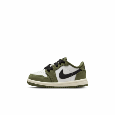 TD Air Jordan 1 Low - 'Medium Olive'