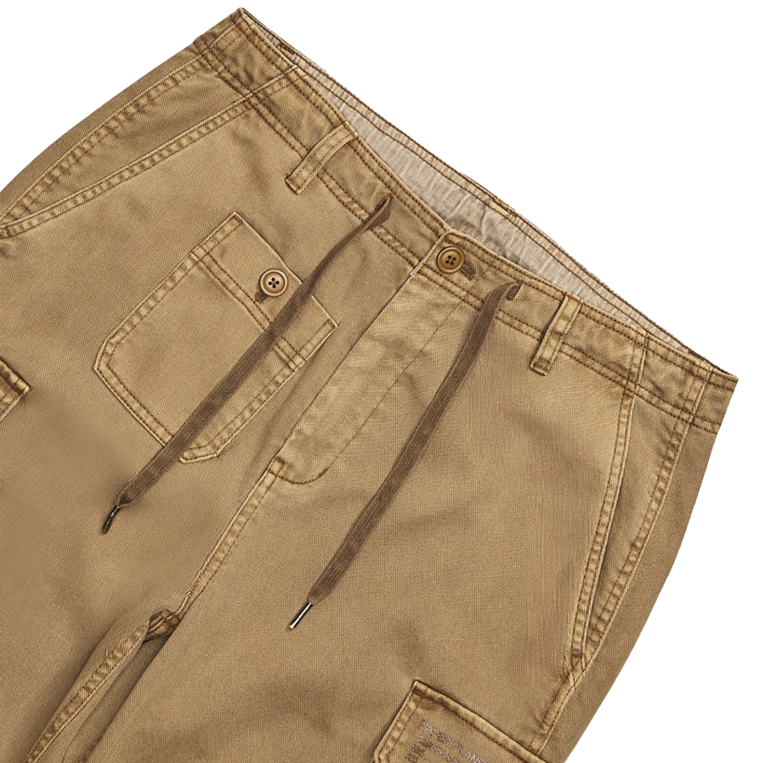 Paper Planes Planes Sandstone Cargo Pant - 'Tobacco'