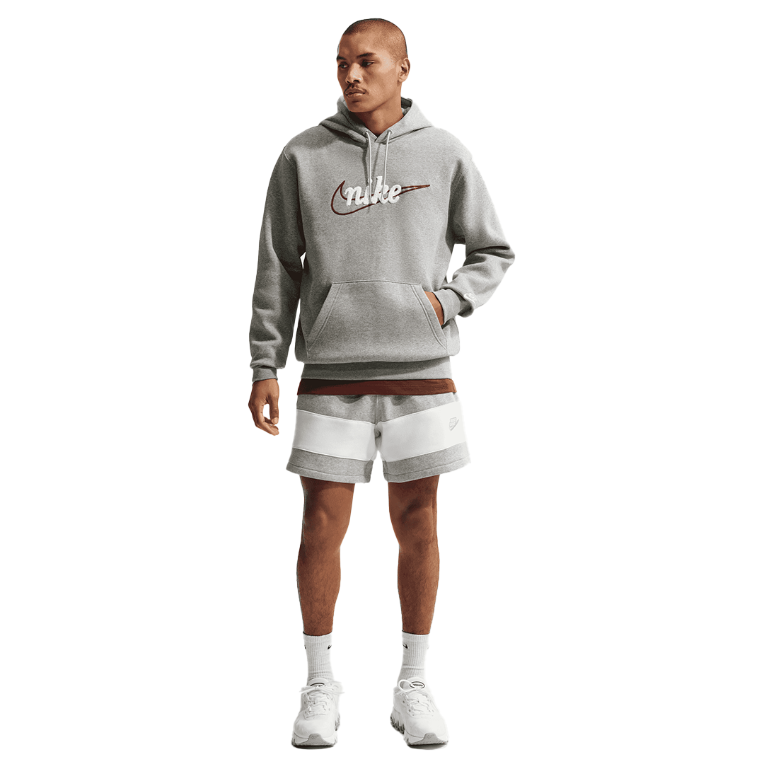 Nike Hoodie - 'Dark Grey Heather/Light Smoke Grey'