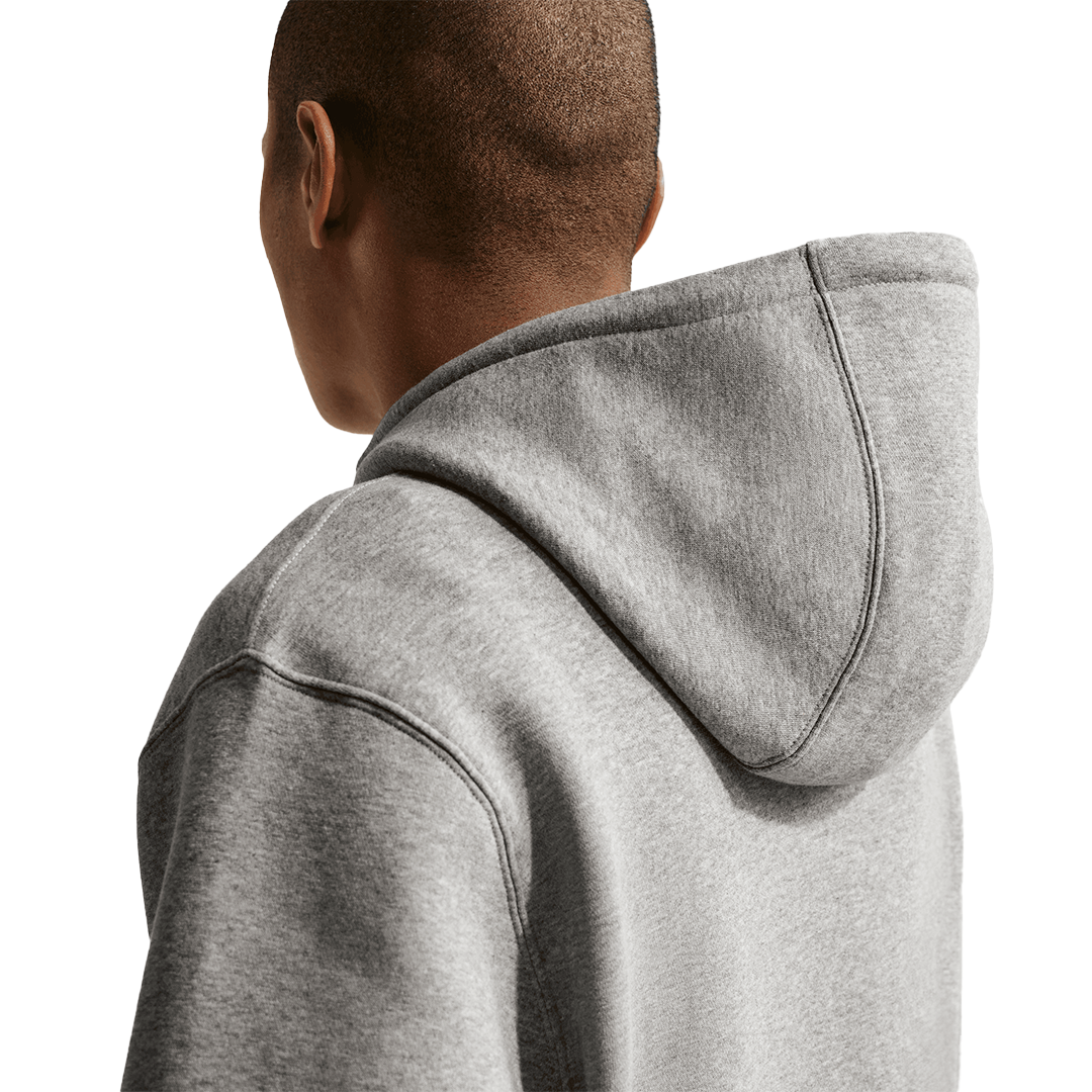 Nike Hoodie - 'Dark Grey Heather/Light Smoke Grey'