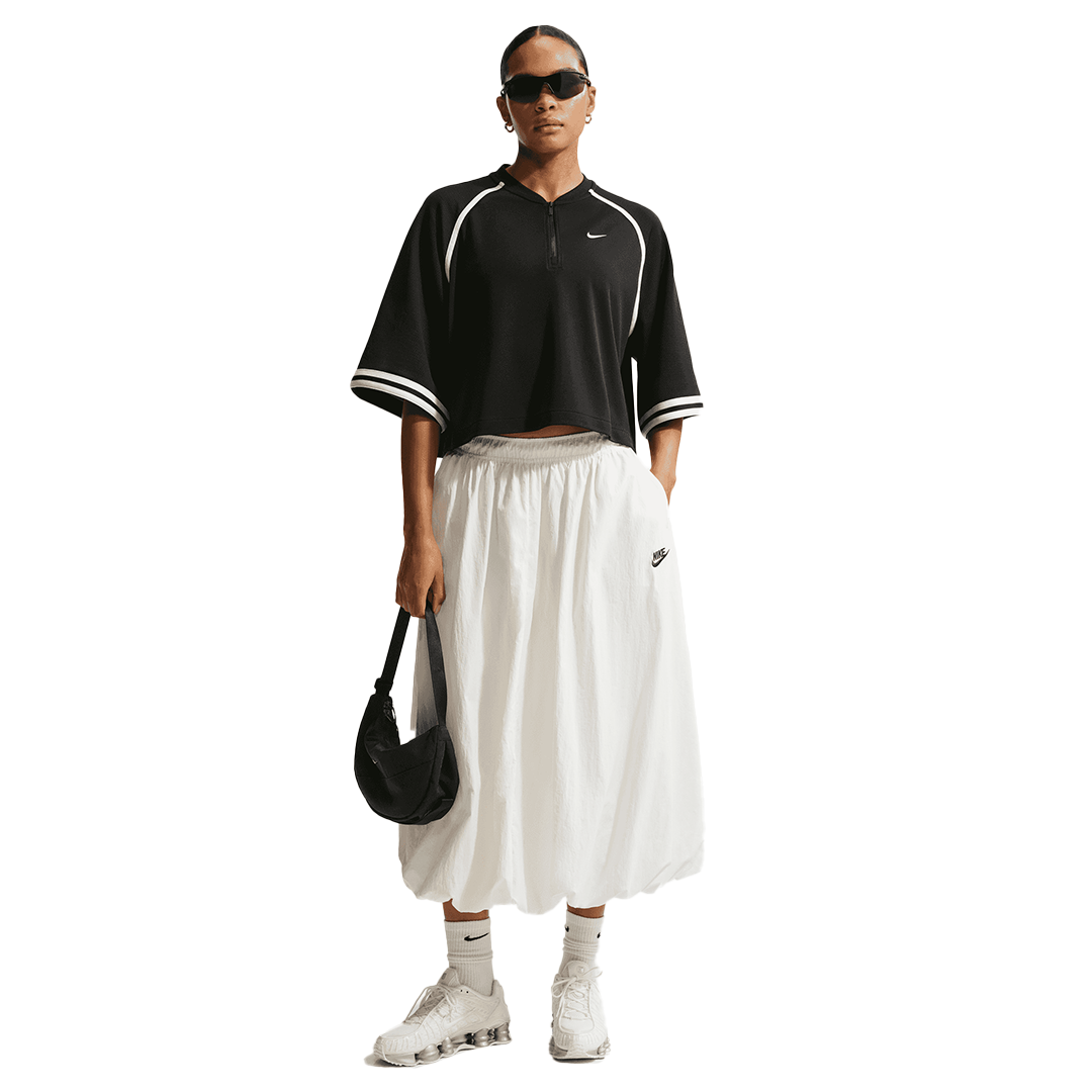 WMNS Nike Oversized Top - 'Black/Black' - Kicks Lounge