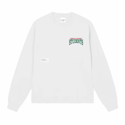 Students Final Tour L/S Tee – 'White'