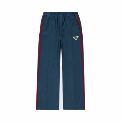 Homme + Femme Relaxed Track Pant – 'Blue/Burgundy'