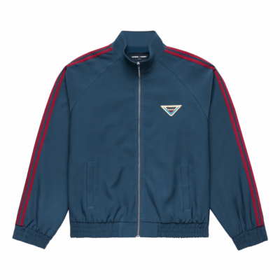 Homme + Femme Classic Stripe Track Jacket – 'Blue/Burgundy'