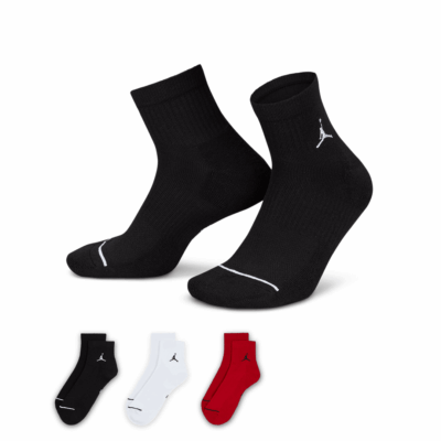Jordan Everyday Ankle Socks (3 Pack) - 'Multi'