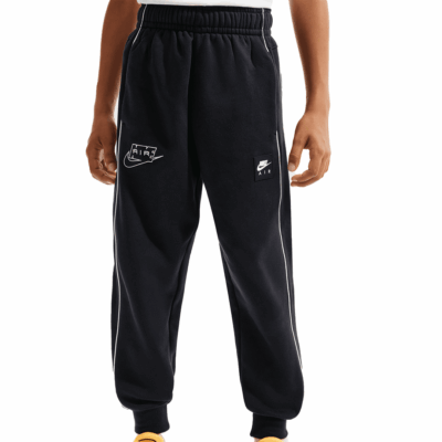 Kids Nike Fleece Jogger - 'Black/White'