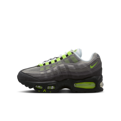 GS Nike Air Max 95 OG - 'Black/Neon'