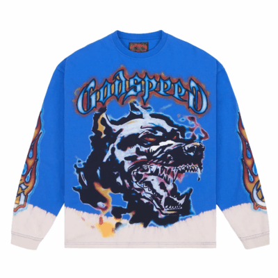 Godspeed Off The Leash L/S Tee – 'Royal'