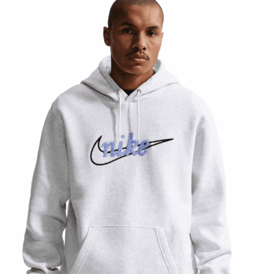 Nike Hoodie - 'Birch Heather/White'