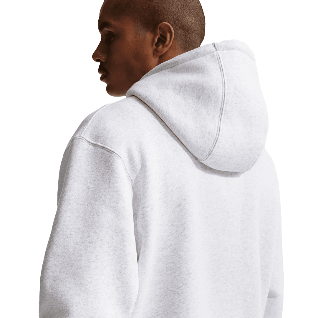 Nike Hoodie - 'Birch Heather/White' - Kicks Lounge