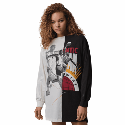 WMNS Jordan Flight Graphic Dress - 'Sail/Black'