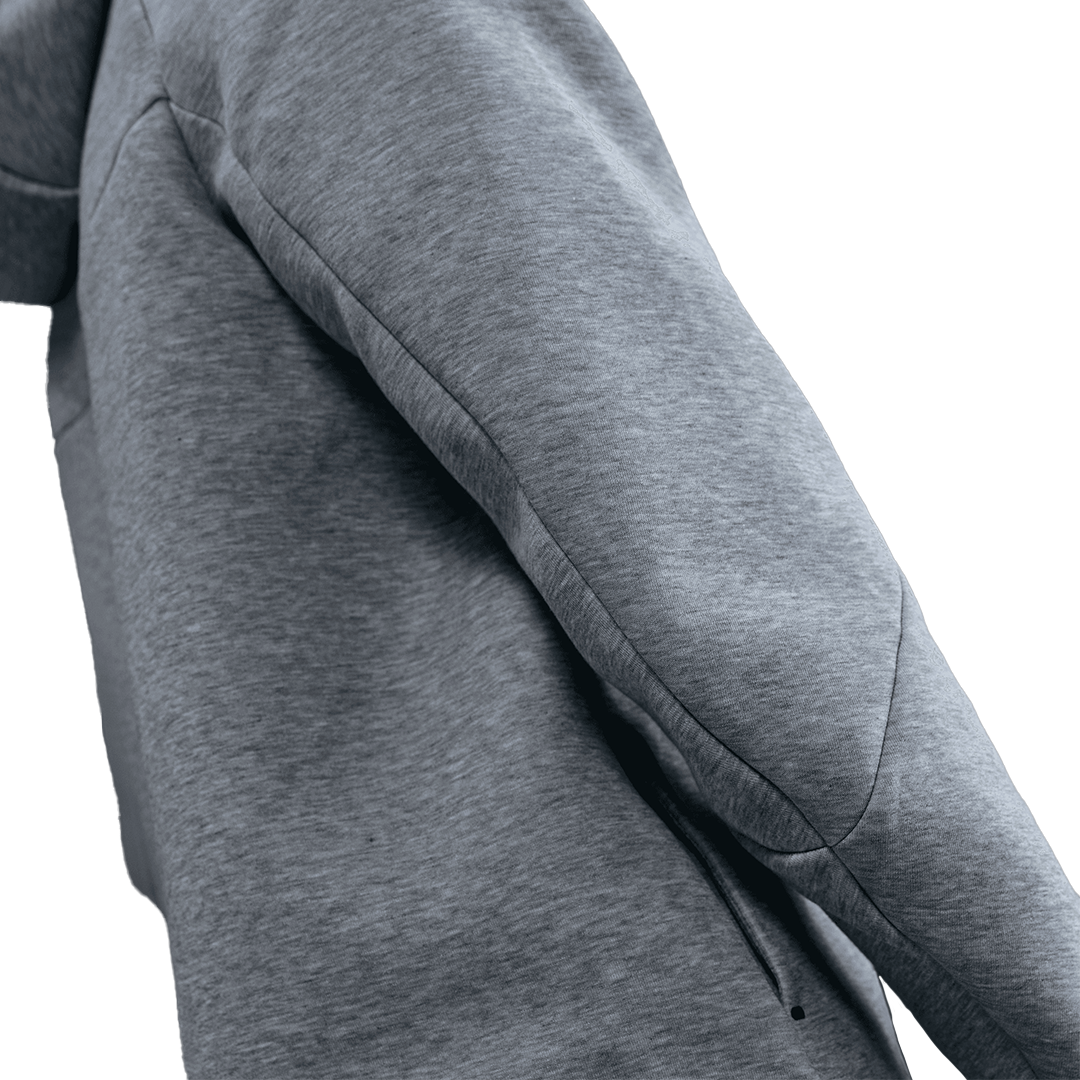 Nike Tech Zip Hoodie - 'Dark Grey Heather/Black'