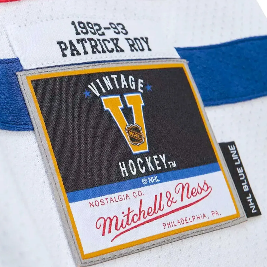 Mitchell & Ness Patrick Roy Montreal Canadiens 1992/93 Jersey - 'White'