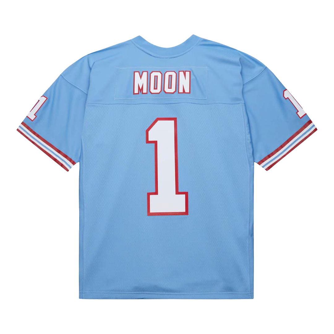 Mitchell & Ness Warren Moon Tennessee Oilers 1993 Jersey - 'Light Blue'
