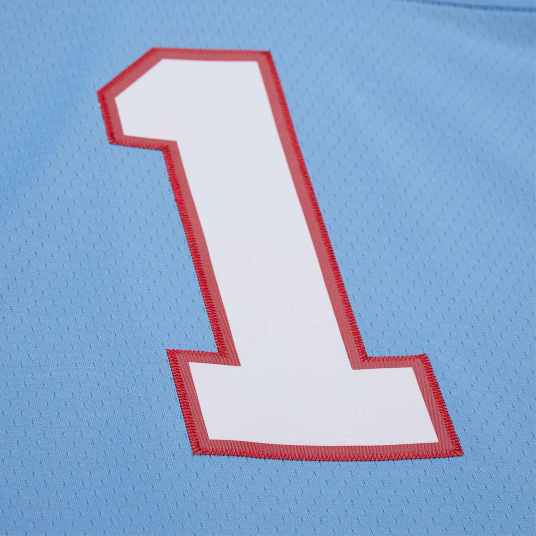 Mitchell & Ness Warren Moon Tennessee Oilers 1993 Jersey - 'Light Blue'
