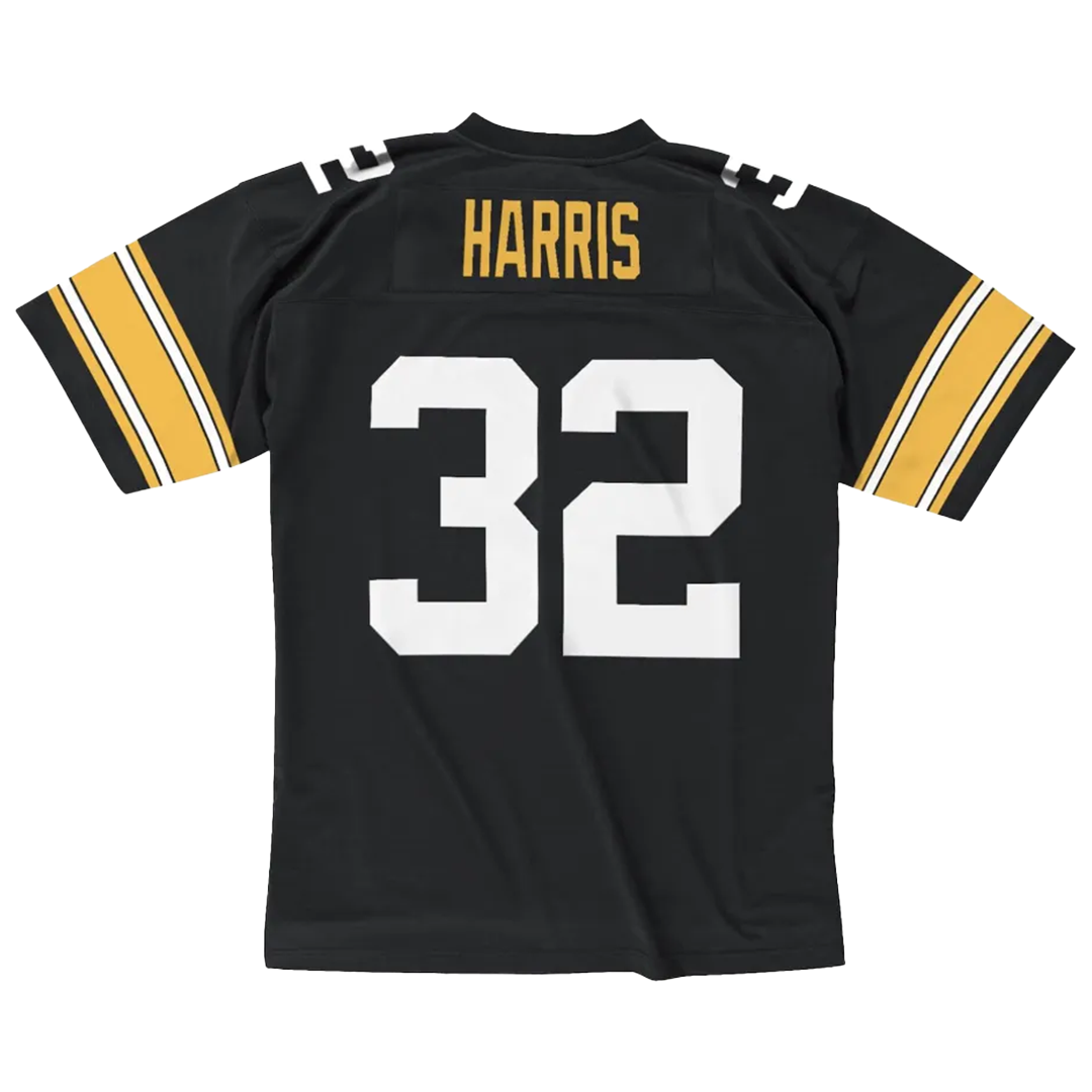 Mitchell & Ness Franco Harris Pittsburgh Steelers 1976 Jersey - 'Black'