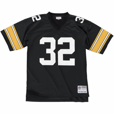 Mitchell & Ness Franco Harris Pittsburgh Steelers 1976 Jersey - 'Black'