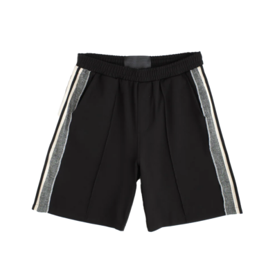 Jungles Knit Panel Short - 'Black/Green' TS-PAN-BG