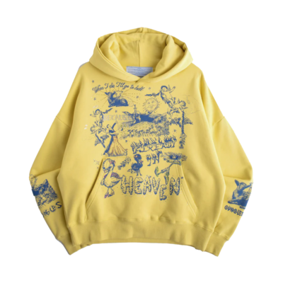 Jungles Already In Heaven Hoodie - 'Yellow' H-HVN-YLW