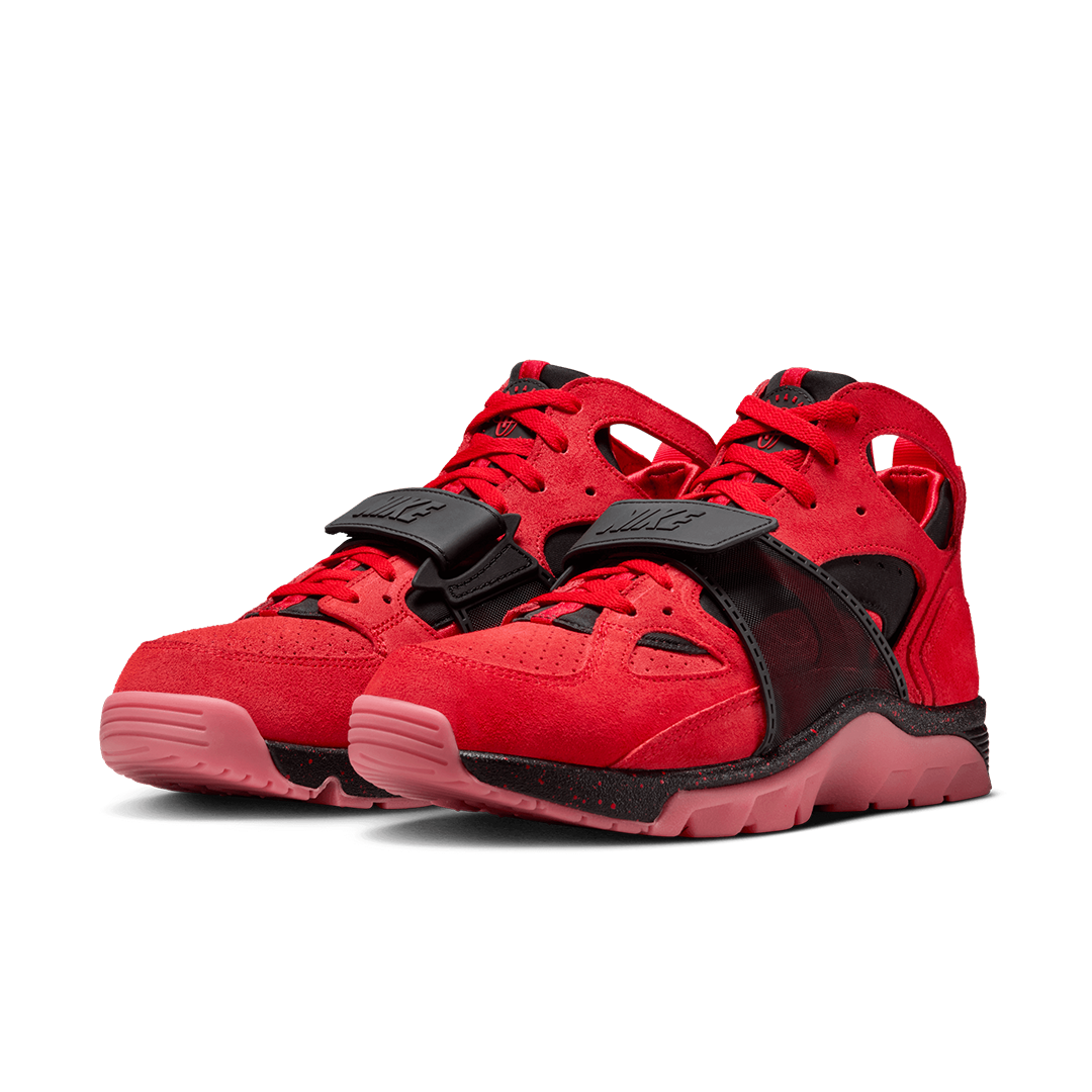 nike air huarache run mid womens red