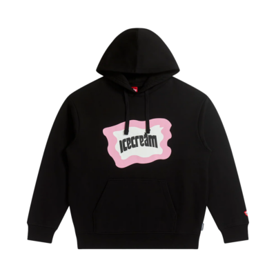 Icecream Flag Hoodie - 'Black'