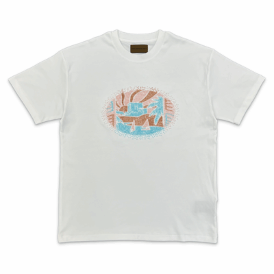Birth Of Royal Child Nile River Tee - 'White'