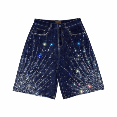 Birth Of Royal Child Starlight Denim Short - 'Blue'