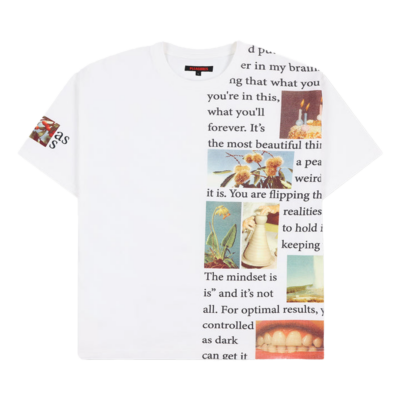 Pleasures Connection Heavyweight Tee - 'White'