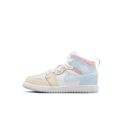 PS Air Jordan 1 Mid SE - 'Half Blue/Half Blue'
