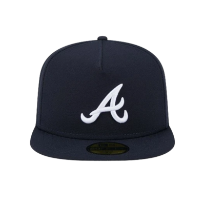 New Era 59FIFTY Atlanta Braves Fitted Hat - 'Navy'