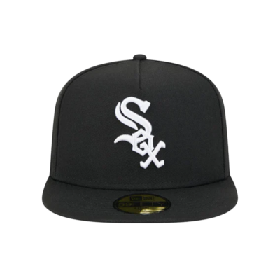 New Era 59FIFTY Chicago White Sox Fitted Hat - 'Black'
