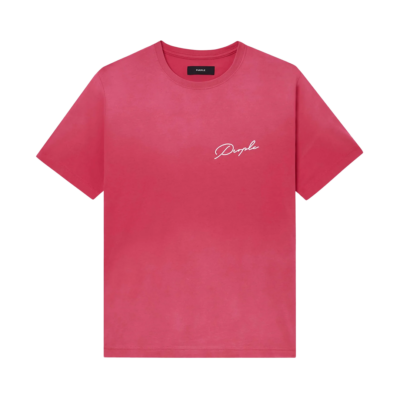 Purple Signature Tee - 'Red'