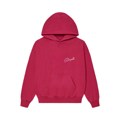 Purple Signature Hoodie - 'Red'