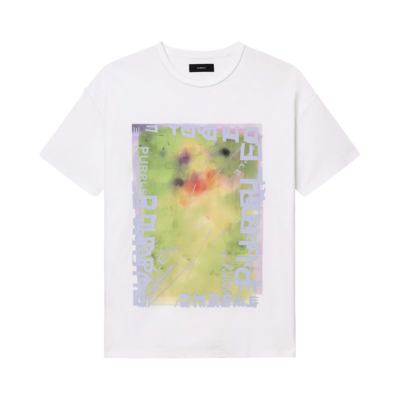 Purple Gateway Tee - 'White'